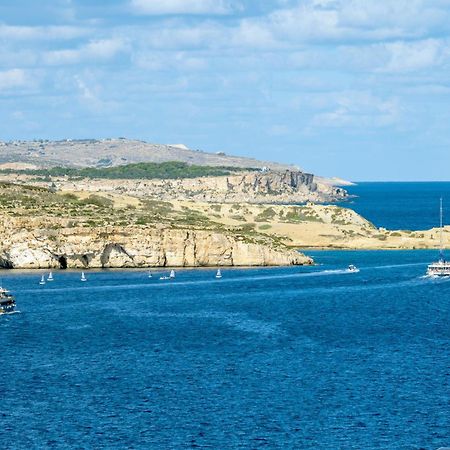 Penthouse With Seaview Terrace Apartman San Pawl il-Baħar Kültér fotó