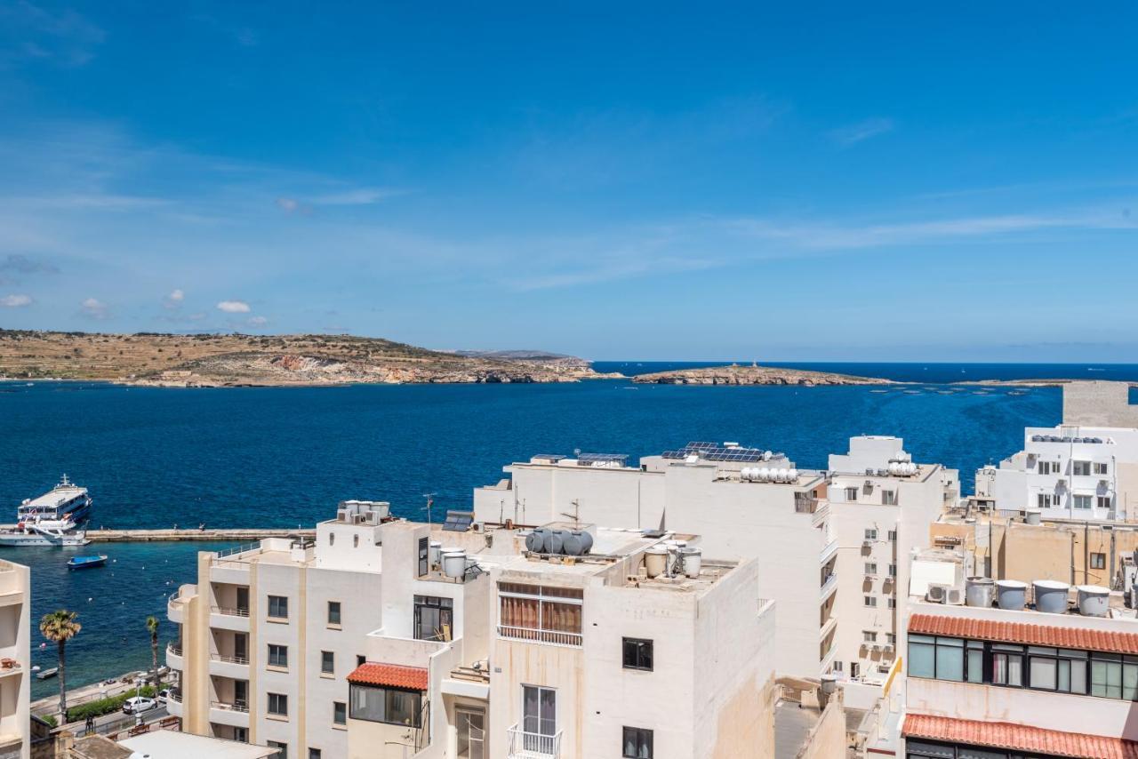 Penthouse With Seaview Terrace Apartman San Pawl il-Baħar Kültér fotó